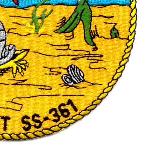 USS Golet SS-361 B Version Large Patch