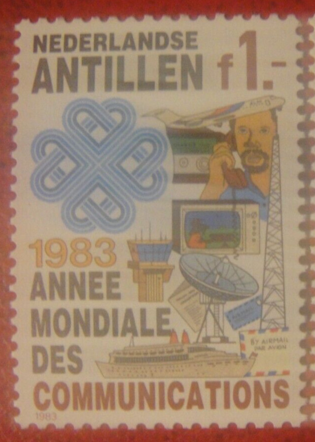 Netherlandse Antilles 1983. World Communications Year. MUH.