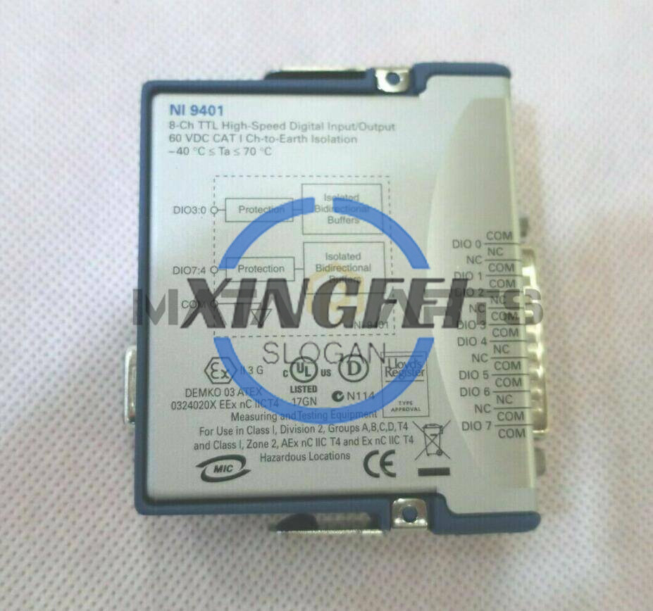 1PCS National Instruments USED NI-9401 cDAQ Digital Input / Output Module