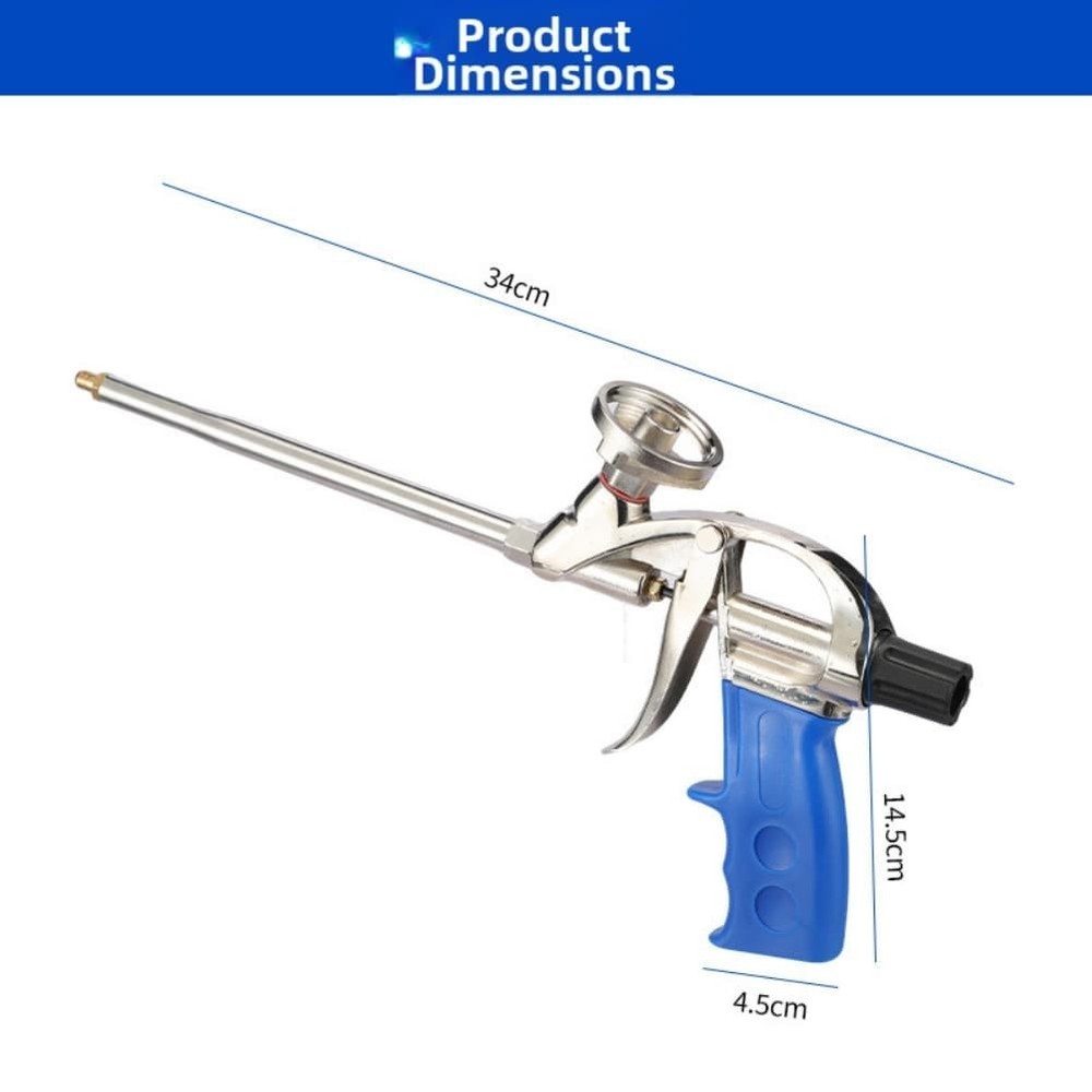 PU Foam Tool with Ergonomic Handle for Insulation and Sealing Projects