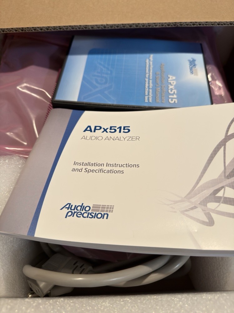 Audio Precision APx515 Audio Analyzer - B Series -