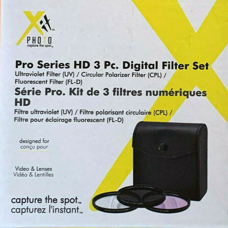 FILTER KIT+LENS CAP for Panasonic HC-VX3 Digital Video Camcorder
