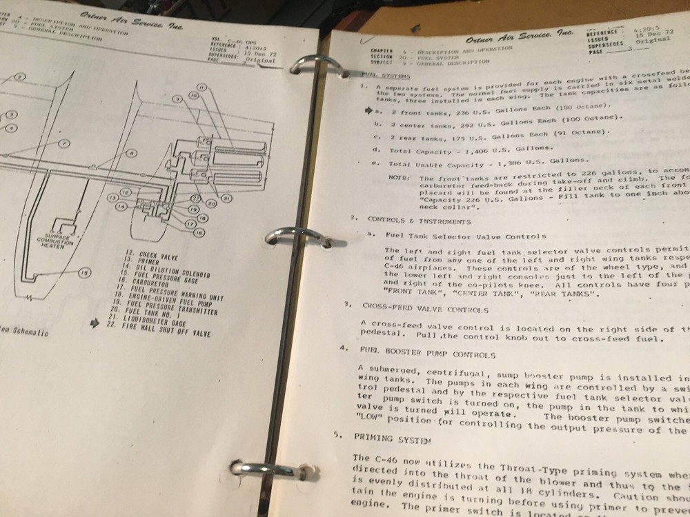Curtiss C-46 Commando Operators Manual, OPS