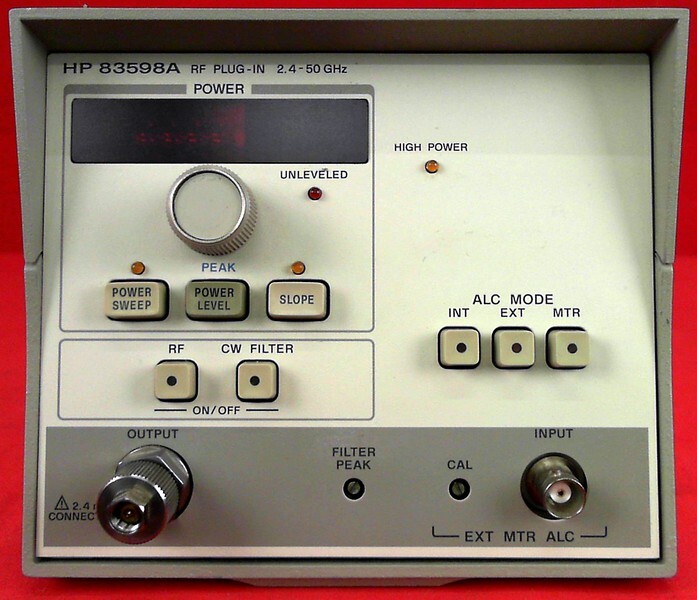 HP - Agilent - Keysight 83598A Sweep Plug-in