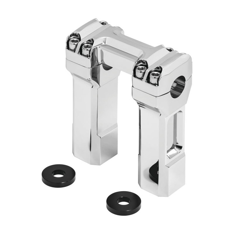 Kuryakyn Billet Risers - Chrome - 5in. - 6133