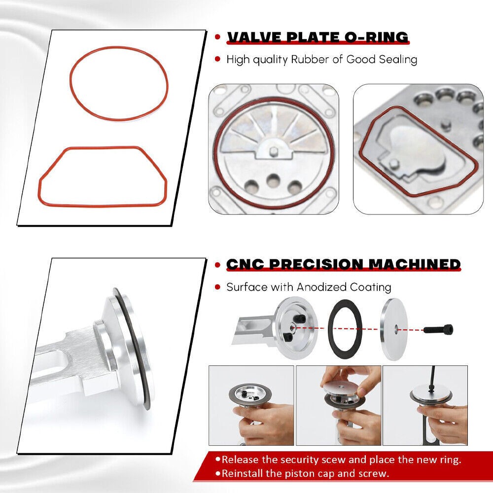 KK-4835 Compressor Piston Connecting Rod Replacement Set for DeVilbiss KK-5081😄