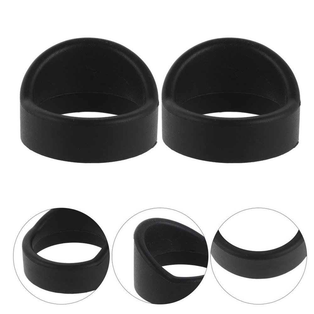 2PCS Replacement Eye Cups for Binoculars: Flexible Rubber Eyepiece Dust Caps -