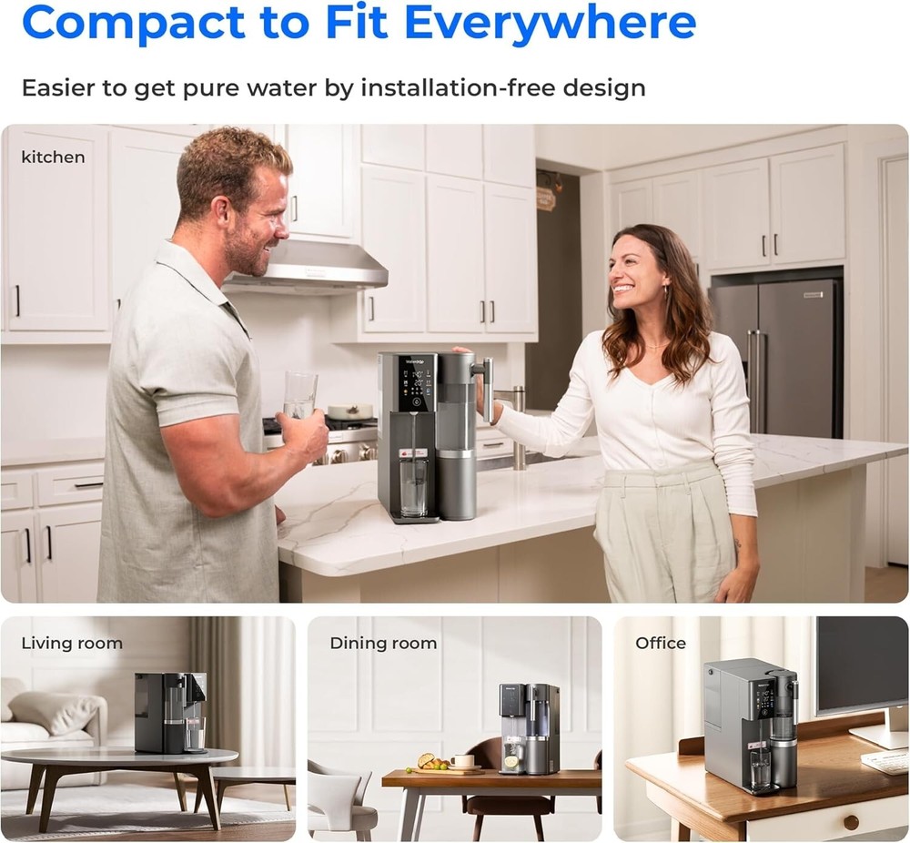 Waterdrop WD-A2 Countertop Reverse Osmosis System Hot and Cold RO System 5-Stage