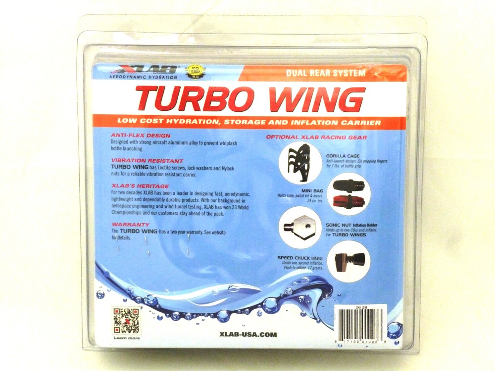Xlab Turbo Wing Dual Rear System Black X-Lab