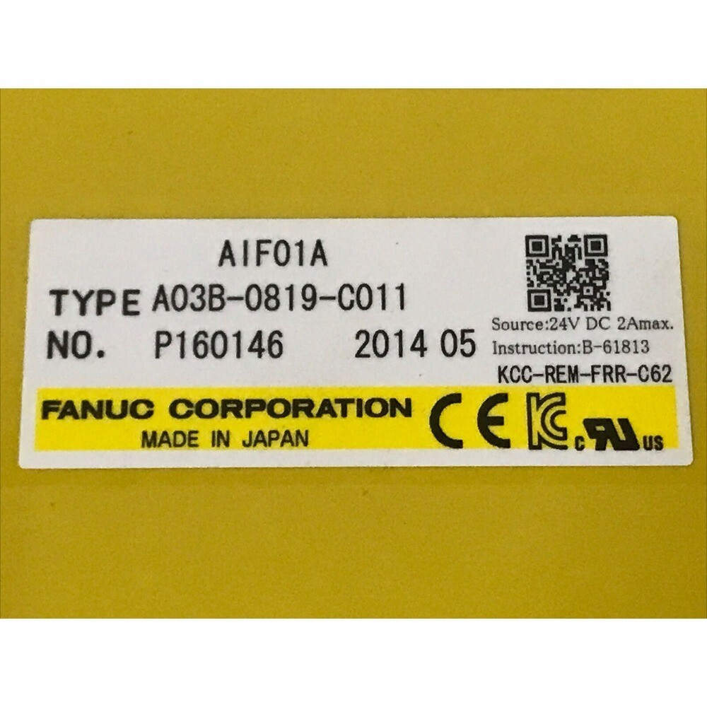 Fanuc AIF01A A03B-0819-C011 I/O Module Interface Module