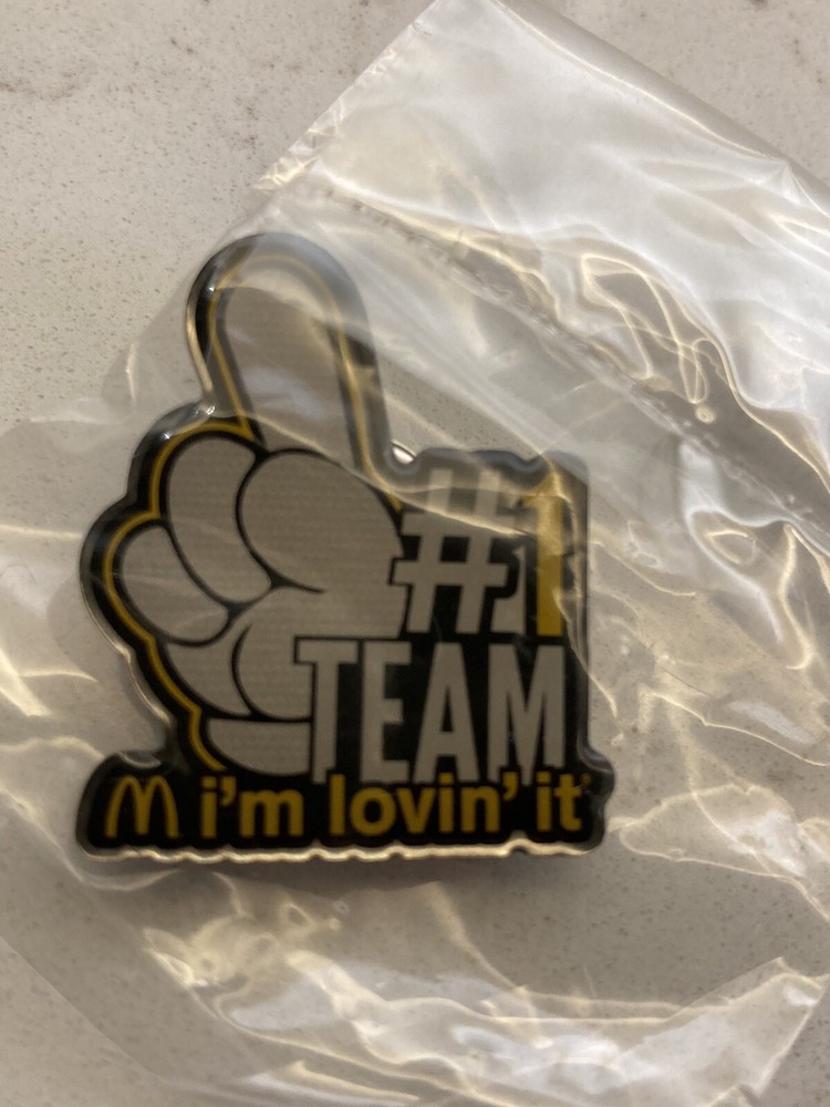 McDonald’s #1 Team “ Im Lovin It “ Pin Sealed