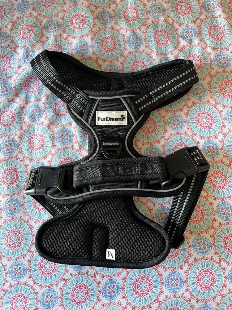 Fur Dreams Harness Black M
