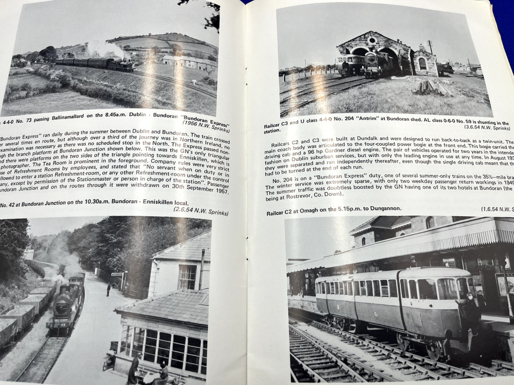 Two vintage railway magazines.