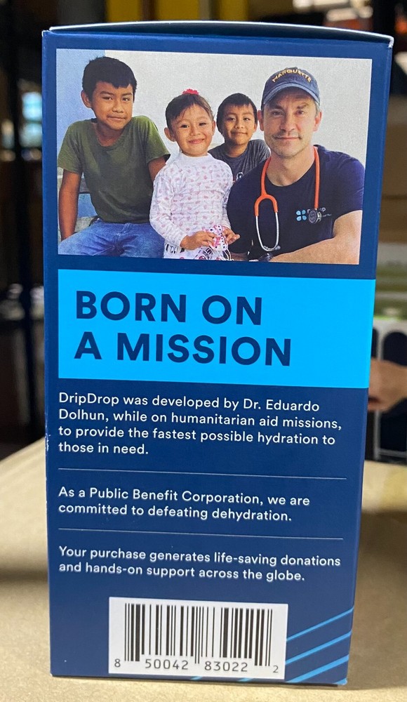 DripDrop Hydration Electrolyte Drink Mix, Bold Variety 20 Count