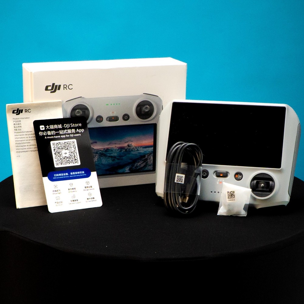 DJI Remote Controller RC Gray LED Screen For DJI Drones - Open Box - Unused