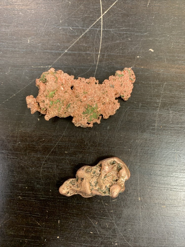 Copper Ore Two Specimens