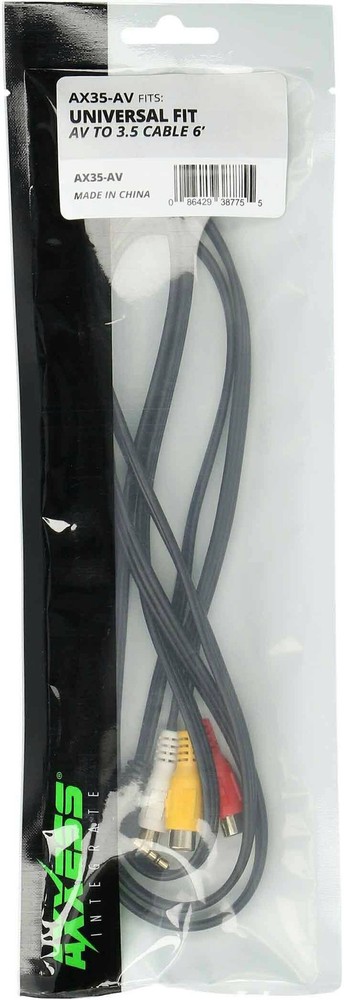 AXXESS - 6' A/V to 3.5mm Cable Interface - Multi