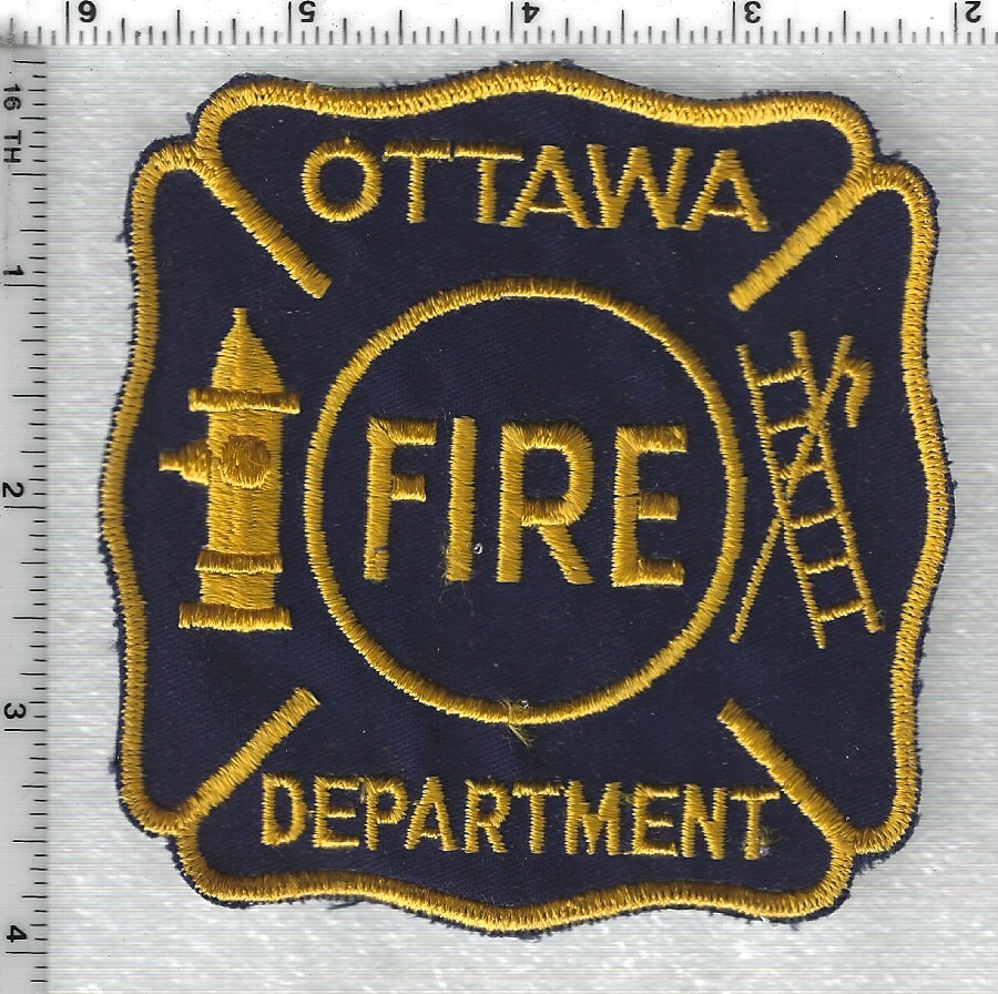 Ottawa Fire Department (Ontario, Canada) Logo Shoulder Patch