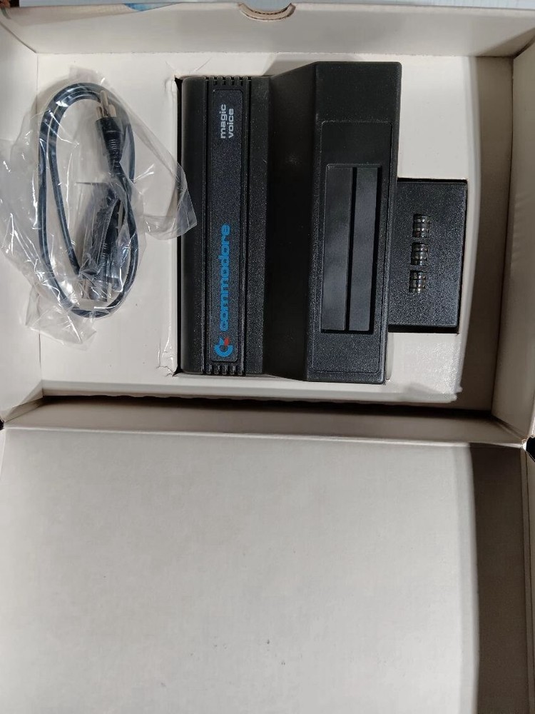 Commodore 64 Magic Voice Speech Module New/ Open Box As Is Untested