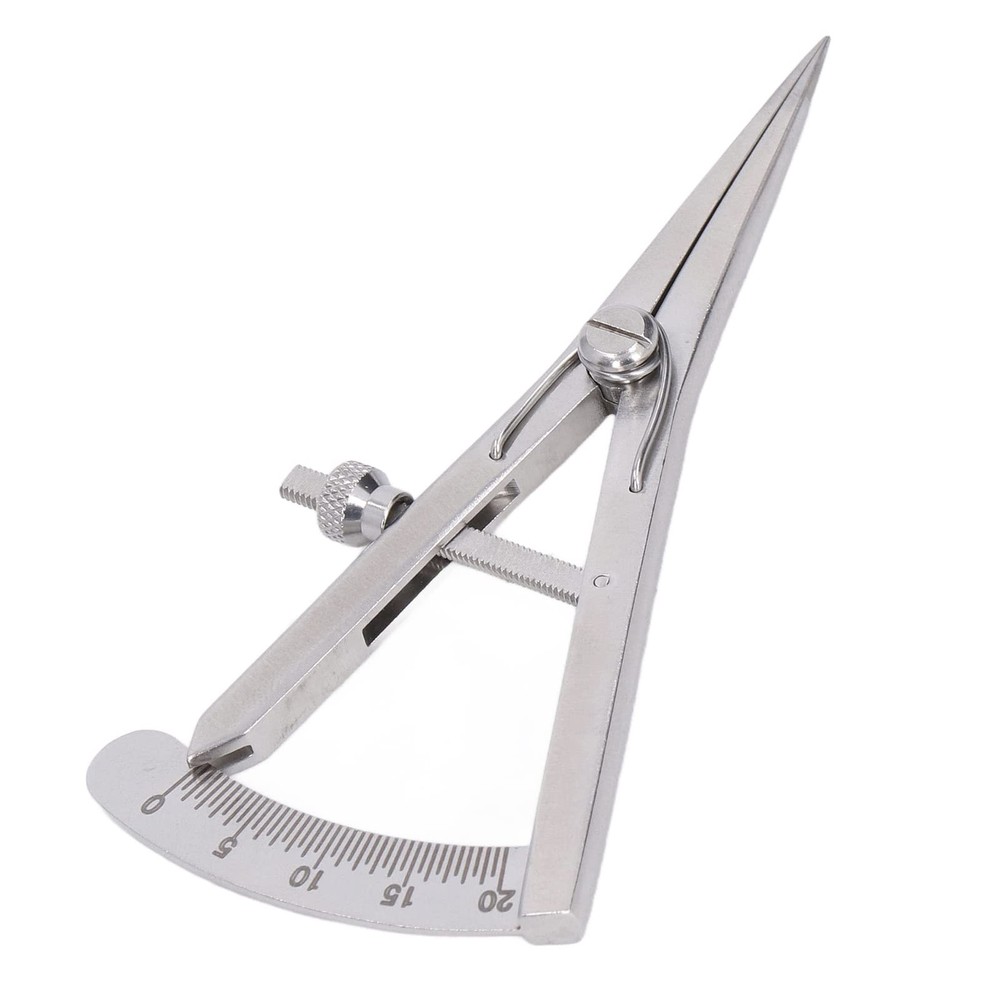 Marking Gauge Metal Compass Multipurpose High Accuracy Adjustable for Leather