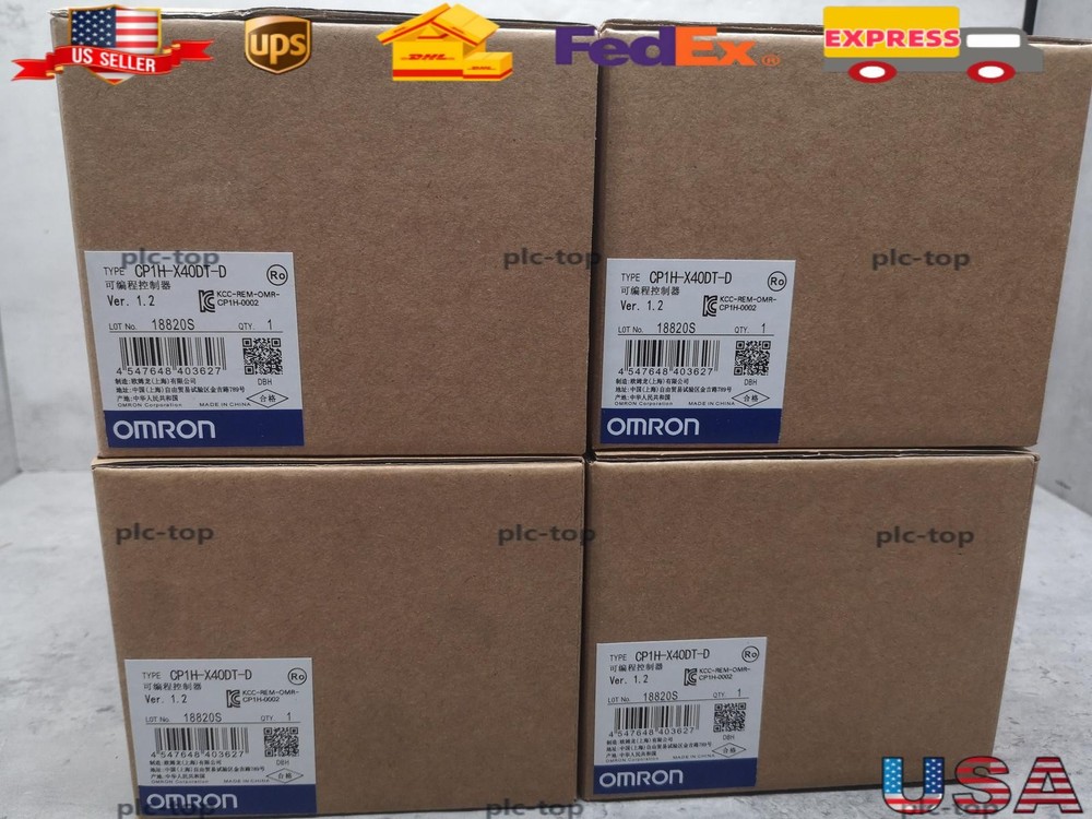 1PC Omron CP1H-X40DT-D PLC CP1HX40DTD New In Box Fast Shipping  US Free TAX