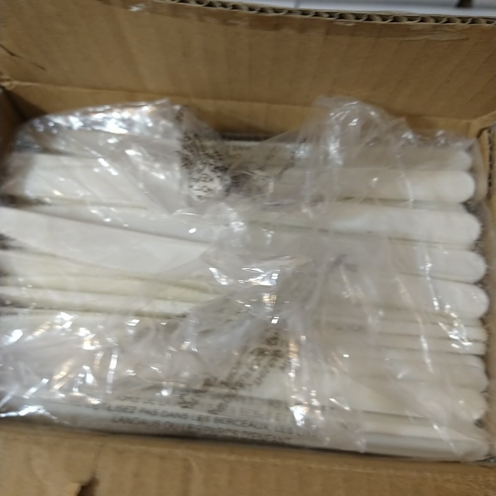 Amazon Basics Compostable Knives, Pack of 250, White Plastic Knife