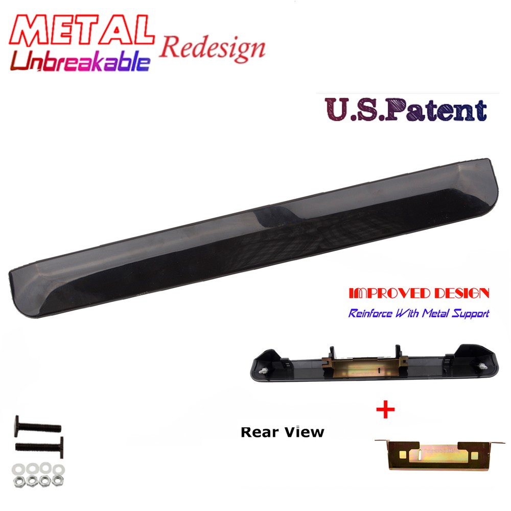 Liftgate Tailgate Handle Garnish Hatch Smooth Black For Scion xB 2004 2005 2006