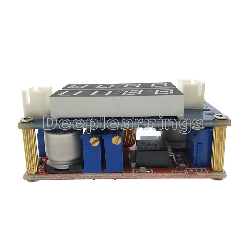 CC/CV Adjustable 5A Step down Charge LED Panel Voltmeter Ammeter Display Module