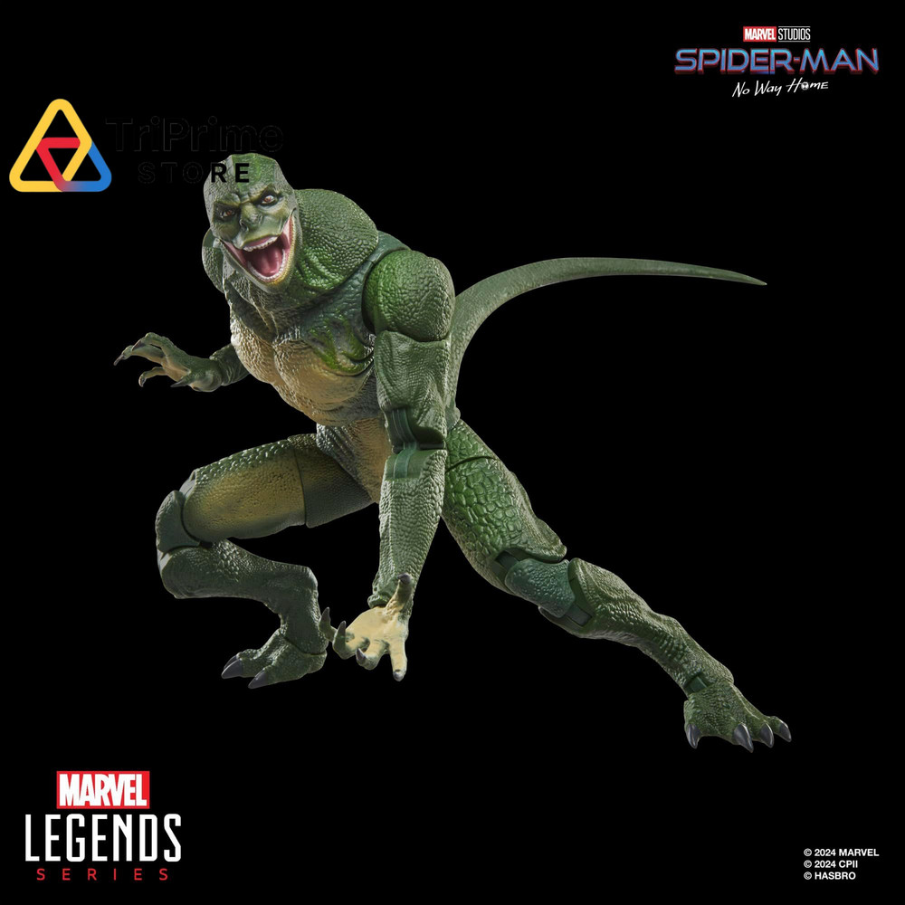 Marvel Legends Series Lizard, 6 inches (scale), 8.8 (height)