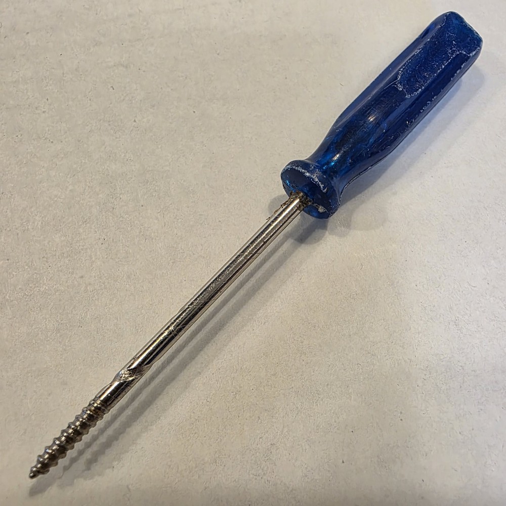 Screw Starting Screwdriver Small Blue