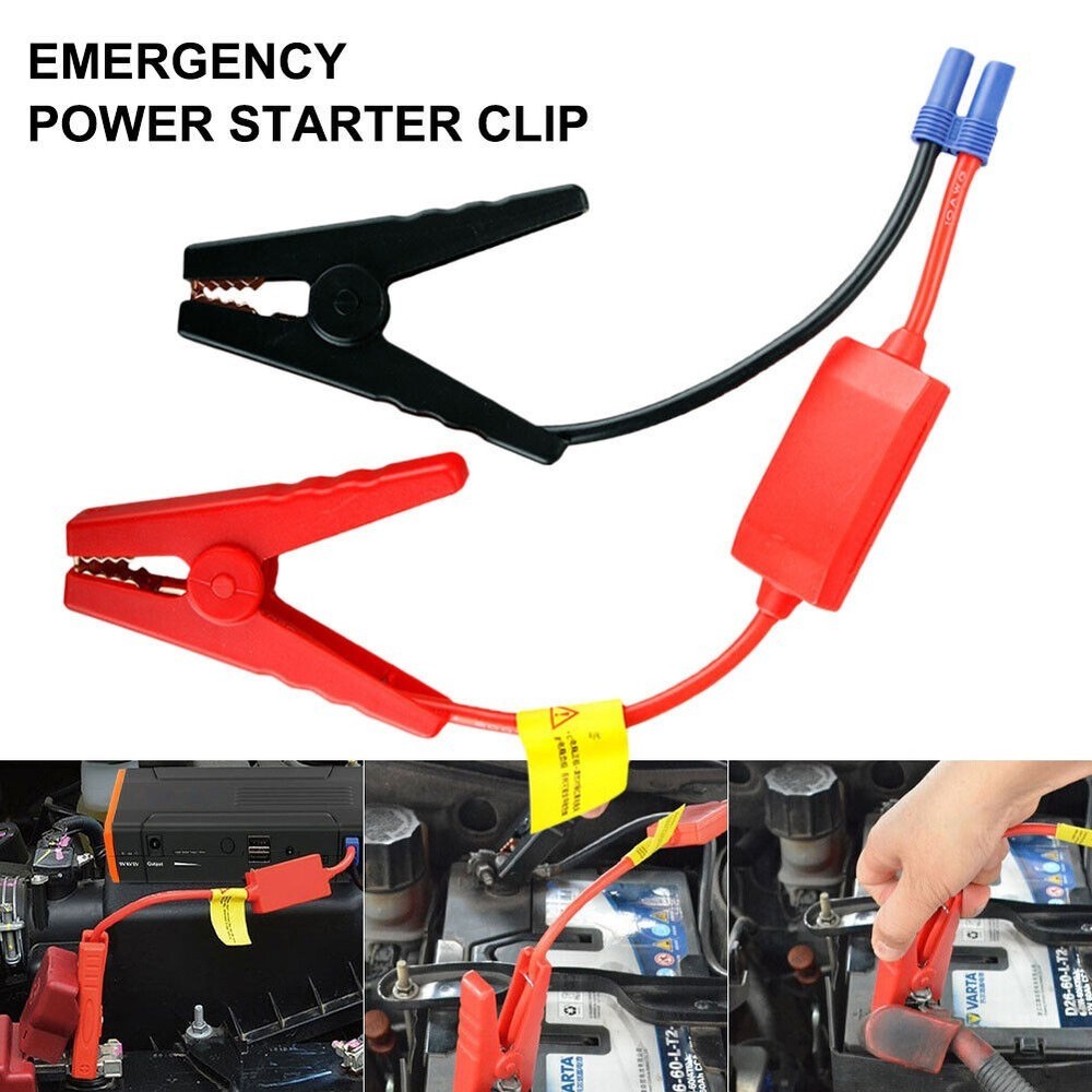 1 Pcs Jump Starter 300A Starting Current Cable Battery Practical To Use