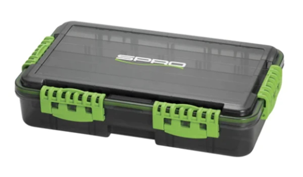SPRO Waterproof Box 3700D "Black/Green"
