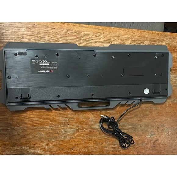 Monster Wired Gaming Keyboard Backlit with Rainbow Lights