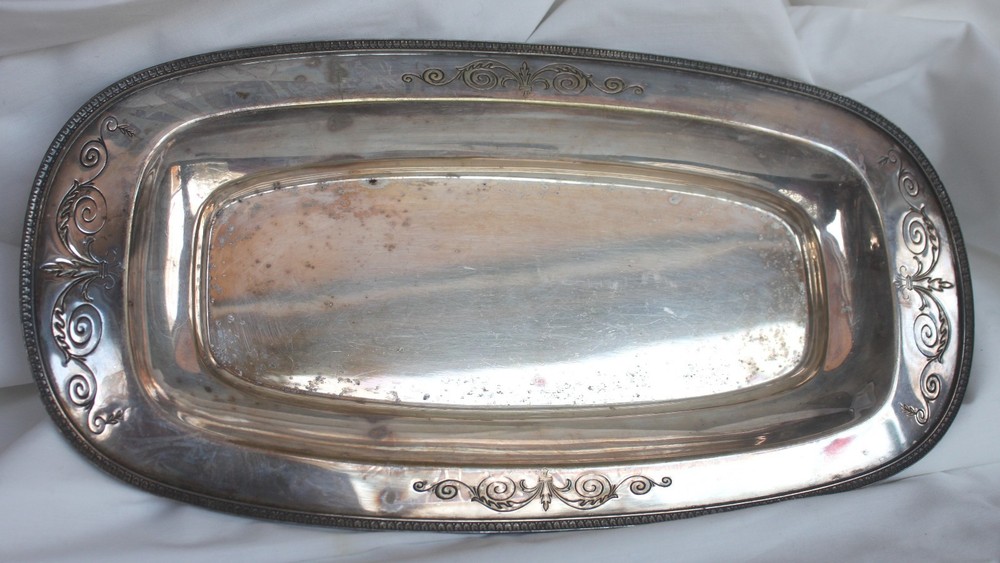 Antique Pairpoint Sheffield Silver Plate Rectangular Tray 1880-1894