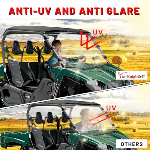 Viking Windshield Scratch Resistant Vent Front Windshield Vent windshield