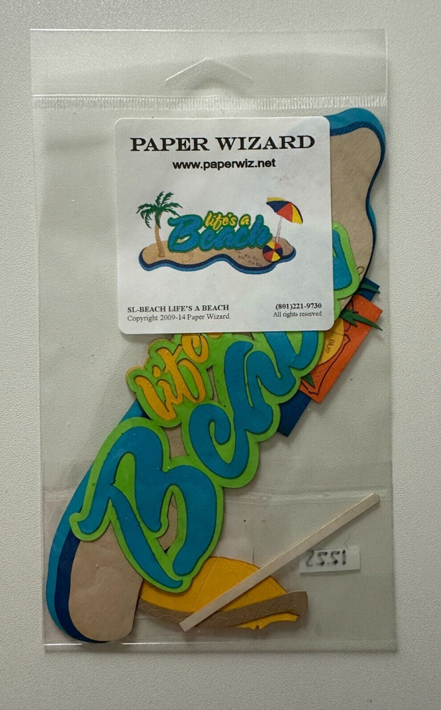 Paper Wizard Die Cuts-Multiple Variations Available-You Choose