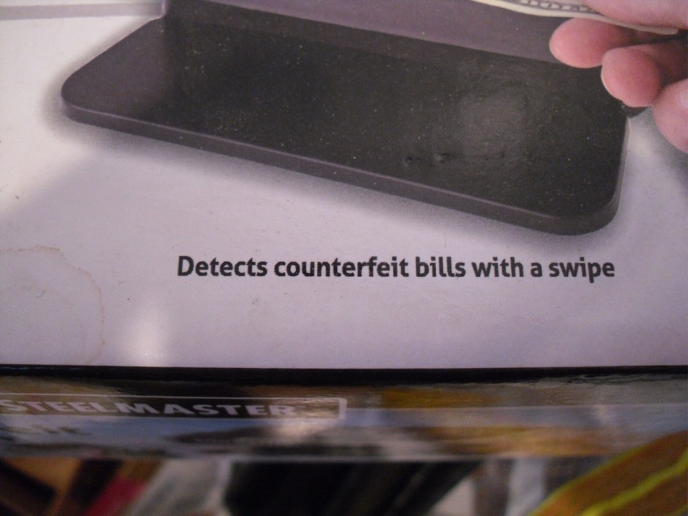 STEELMASTER DUAL Counterfeit Bill Detector