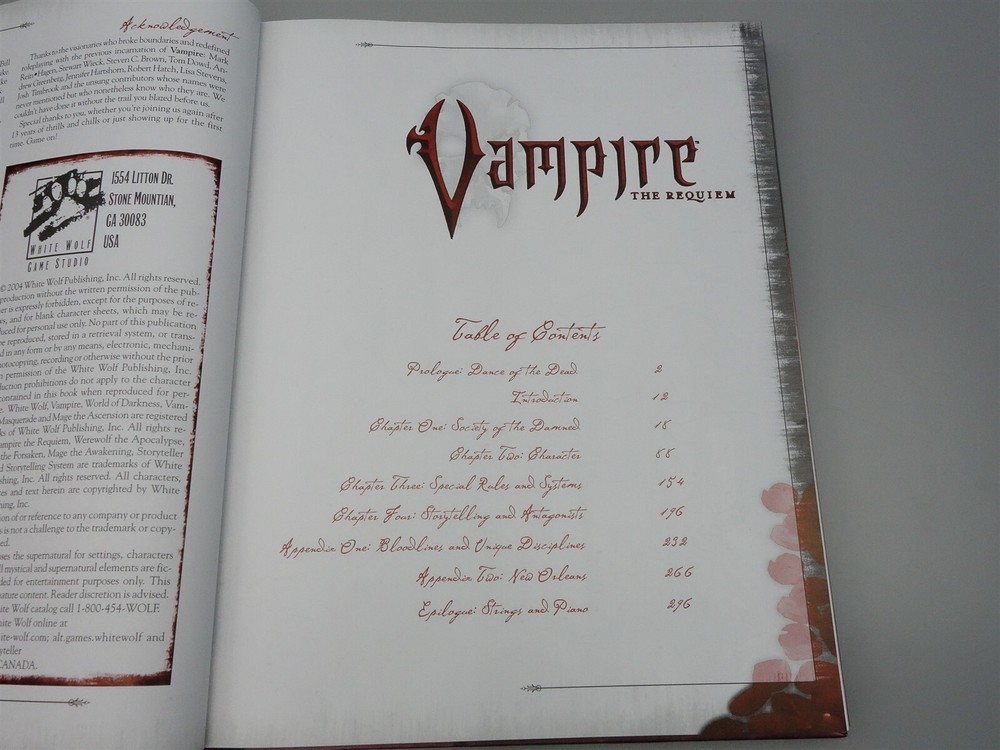 Vampire - The Requiem: Core Rulebook (White Wolf)