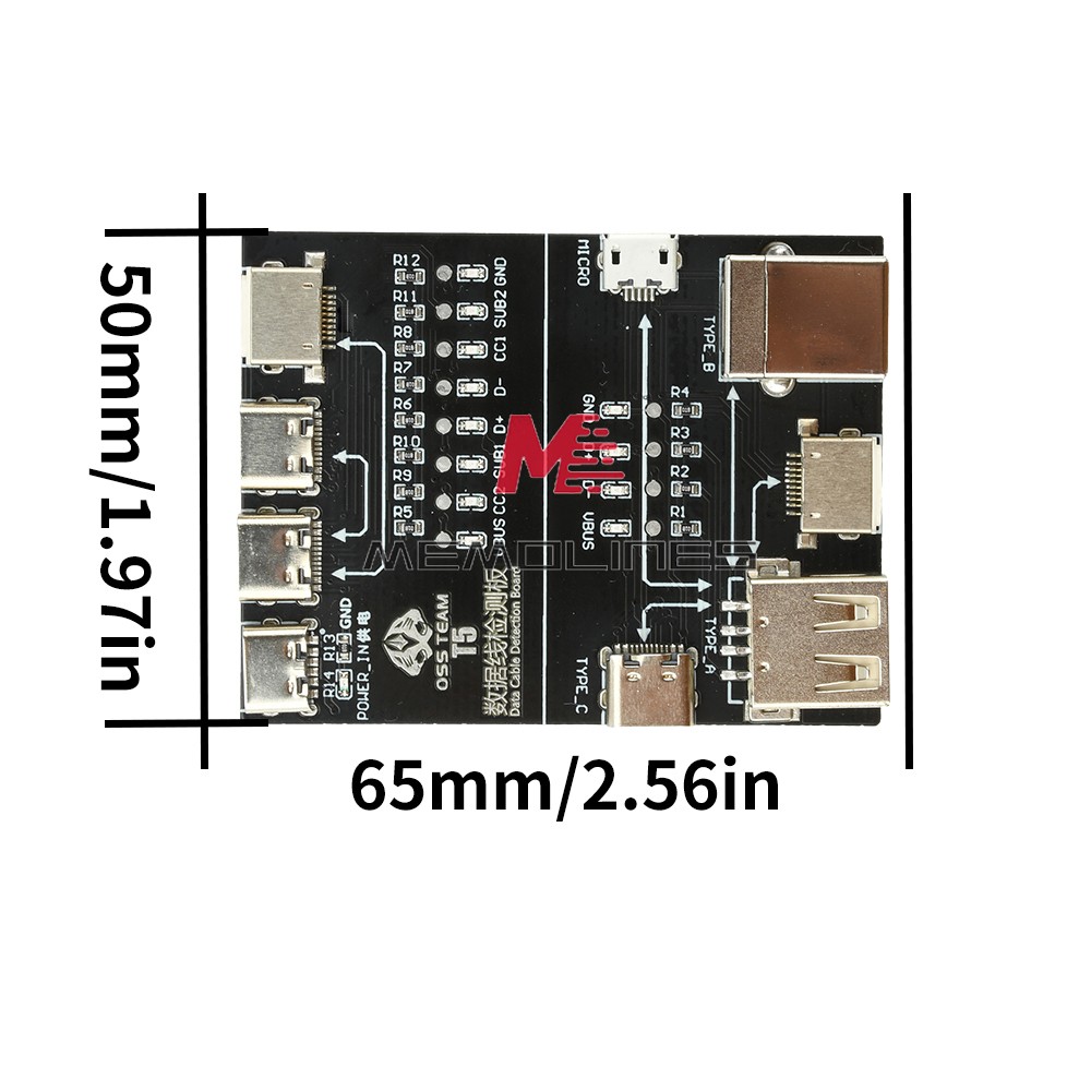 T5 Multifunctional Interface Cable Detection Module Data Cable abnormal testing