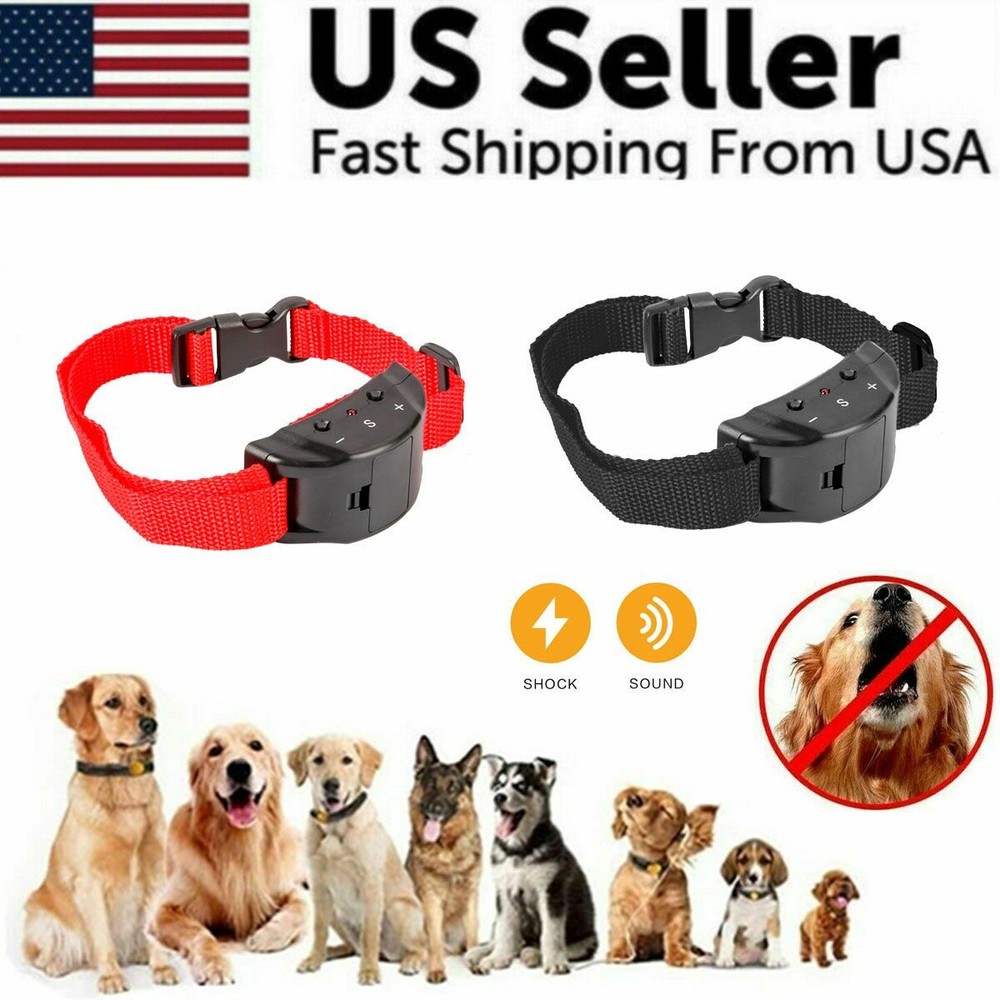Automatic Shock Control Collar No Barking For Small Medium Large Dog Anti Bark