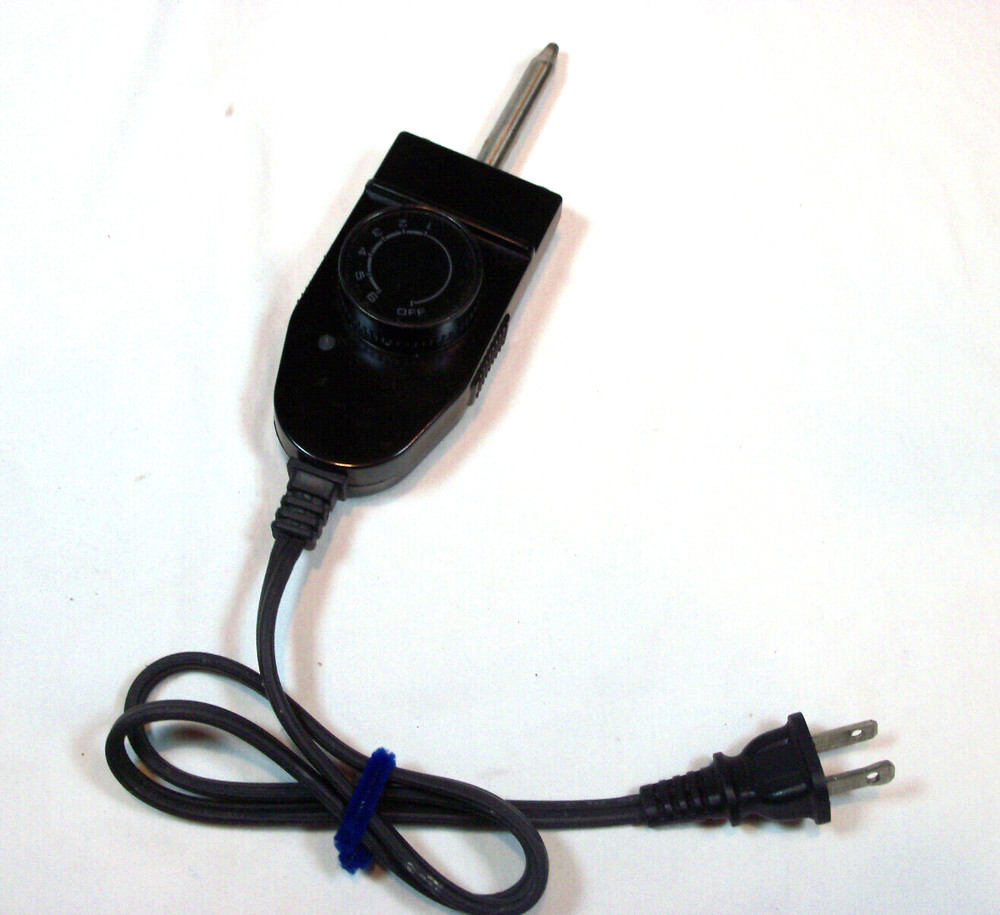 Model TP-01 -- Electric Temperature Heat Control Controller Probe ---- Black