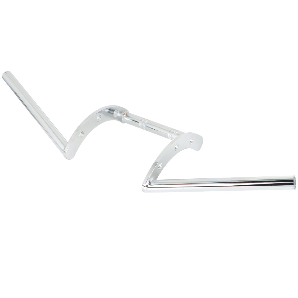 Chrome 22mm 7/8" Motorcycle Z Bars Handlebar Handlebars For Custom Chopper
