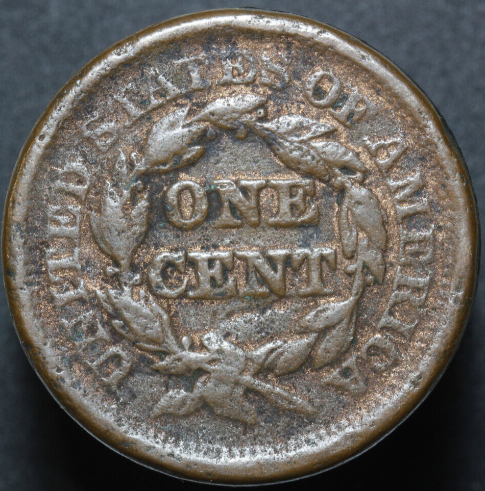 1851 Large Cent, Normal Date