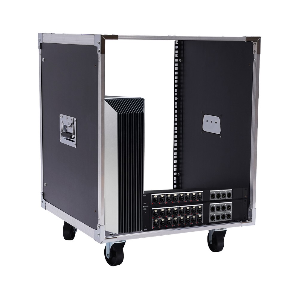 Data Cabinet Rack 12U Rolling Network Server Equipment Rack Cabinet - 21" Deep