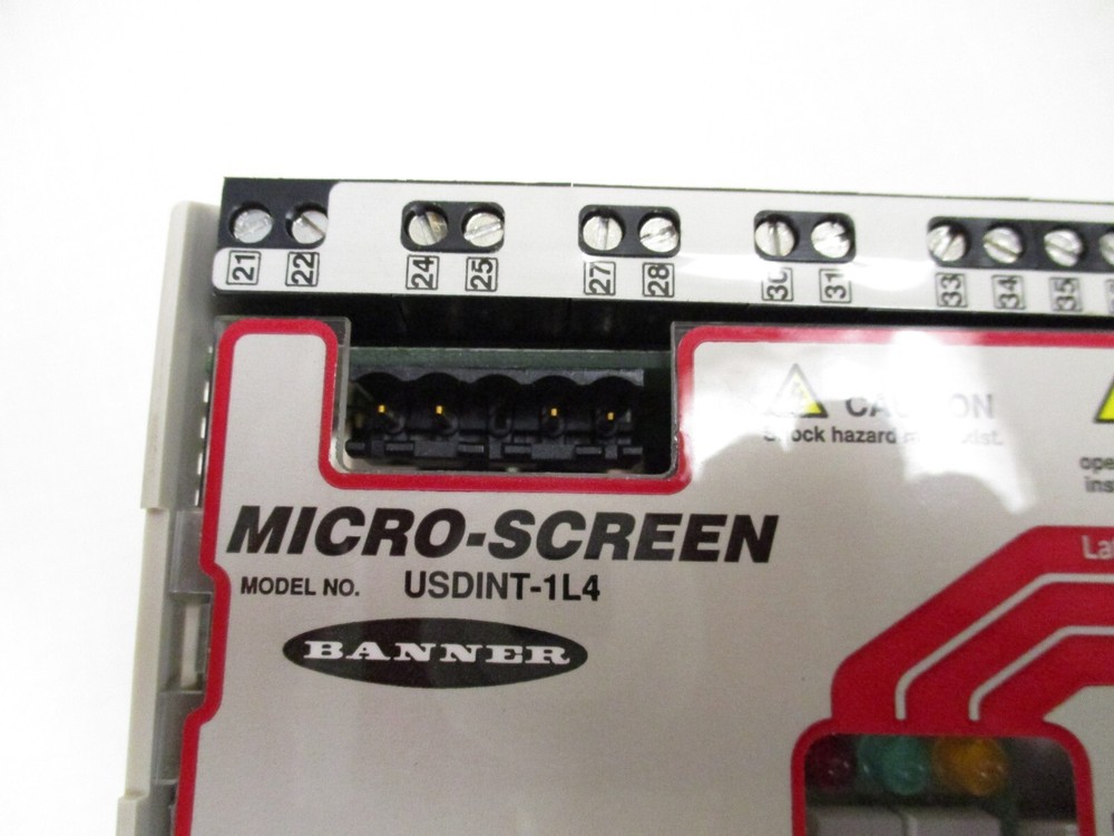 Banner, Micro-Screen, USDINT-1L4 (Used)