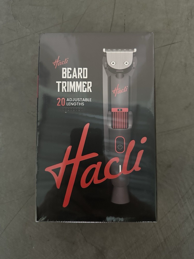 Hacli Men's Beard Trimmer with Precision Dial