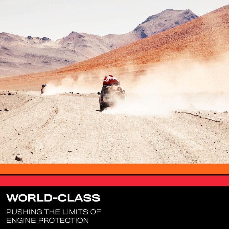 High Performance Engine Air Filter Washable Replacement Jeep Wrangler 2015-2018