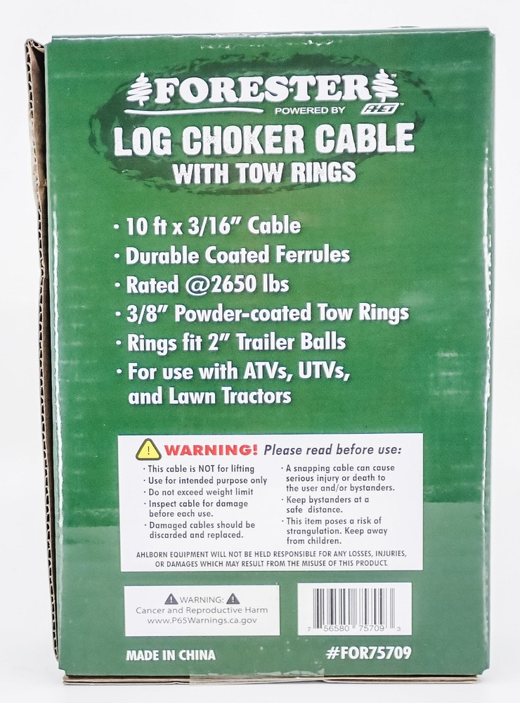 Forester - Towing Choker Cable