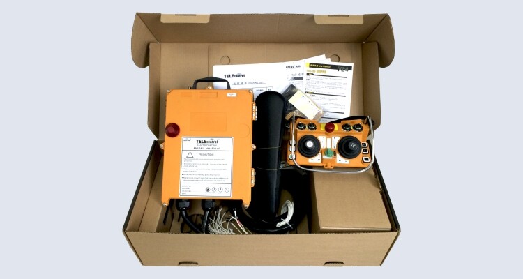 F24-60 Transmitter Receiver Industria Remote Control Wireless Joystick Crane VHF