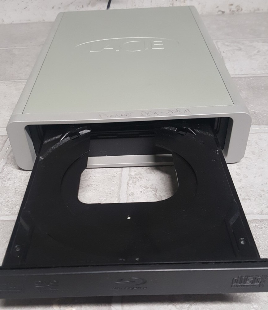 Lacie D2 525 USB2&FW Drive Light Scribe Super Write Master Recorder